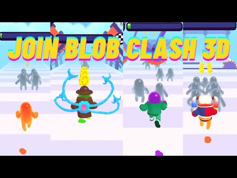 Join Blob Clash 3D | Noob vs Pro vs Insane vs God Gameplay