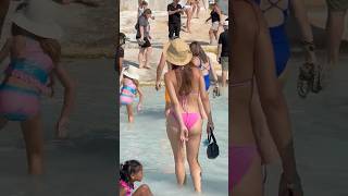 ☀️The Wonder Of Fun Cleopatra Pool Nice Pamukkale Turkey -Beatiful Day⛱️ #pamukkale #cleopatra