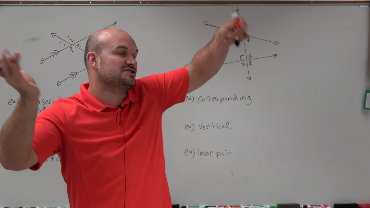 Master Labeling angles given parallel lines and a transversal