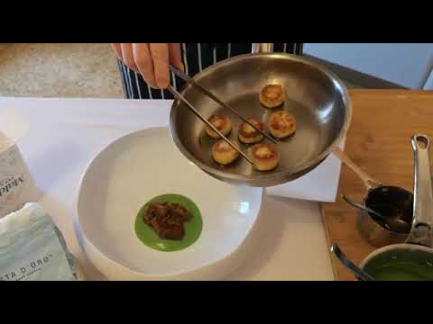 Gnocco di patate alla genovese d'agnello dello Chef stellato Rocco De Santis
