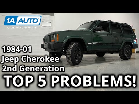 Top 5 Problems Jeep Cherokee SUV 2nd Generation 1984-2001