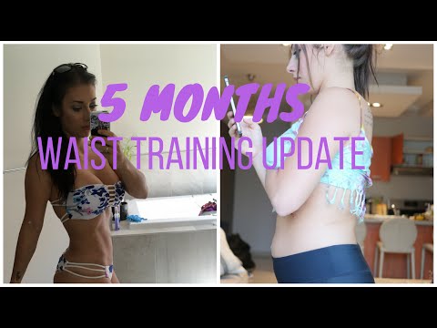 5 Month Waist Training Update Before + After Pics