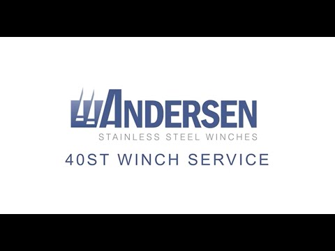 How To Service a Winch: Andersen 40ST Manual Winch