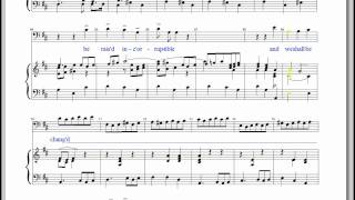 Messiah - The Trumpet Shall Sound (score)