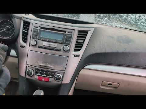 2010 - 2014 Subaru Outback & Legacy Climate Control HVAC Removal Replacement