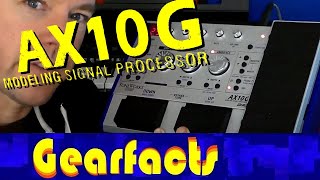 Video thumbnail for Korg AX-10G retro-styled multi-effects on guitar and keyboard by Gearfacts