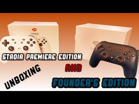 Google Stadia Premiere Edition Vs Founders | Unboxing First Look |