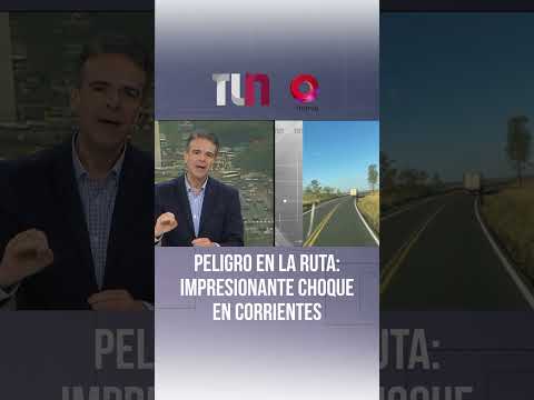 Inconsciencia al volante: intentó pasar un camión y provocó un accidente