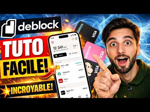 🔥 Deblock review and tutorial: The crypto-friendly bank!!! 🏦 Ideal for converting cryptos into euros