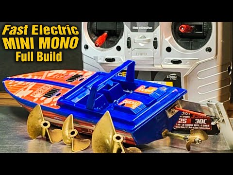 RC Toy Boat Conversion - Fast Electric RC Boat Build