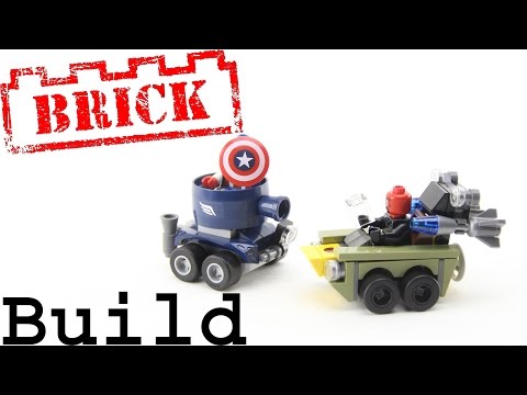 Vidéo LEGO Marvel 76065 : Capitaine America contre Crâne rouge