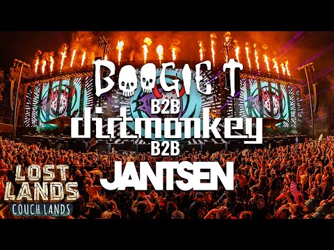 Boogie T b2b Dirt Monkey b2b Jantsen - Live @ Lost Lands 2023 - Full Set