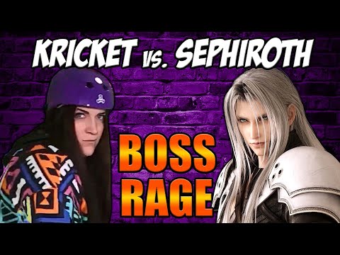 Kricket vs  Sephiroth BOSS RAGE