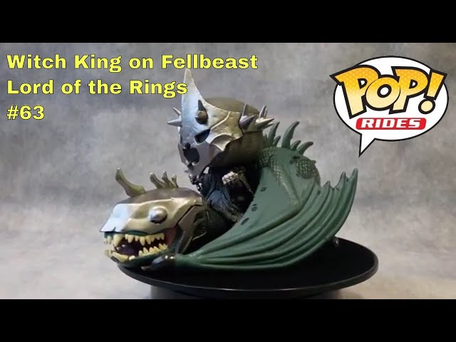 Vídeo relacionado con Funko Pop! Rides: The Lord Witch-King Of Agmar The Rings : Witch King With Fellbeast - Lord Of The Rings - el Señor de los Anillos - Figura de Vinilo Coleccionable - Idea de Regalo- Mercancia Oficial