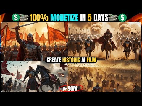 Crea video e film animati virali con l'intelligenza artificiale GRATIS | Guadagna e monetizza onl...