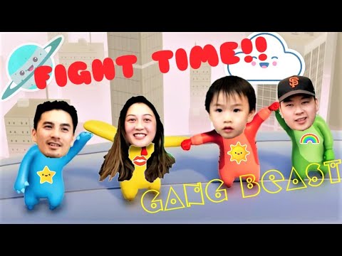GANG BEASTS 4 PLAYER BATTLE