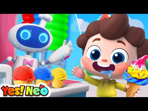 The Ice Cream Truck Song 🚚 | Colors Song🔴🟠🟡🟢🔵 | Nursery Rhymes & Kids Songs | Starhat Neo | Yes! Neo