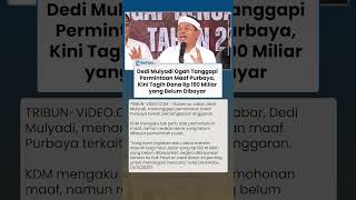 Dedi Mulyadi Tak Gubris Permintaan Maaf Purbaya, Pilih Tagih Dana Rp 190 Miliar yang Belum Dibayar