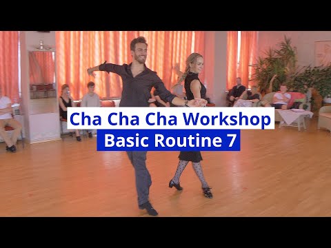 Cha Cha Cha Basic Routines Workshop 7 | demo by Edgars Linis - Eliza Ancane
