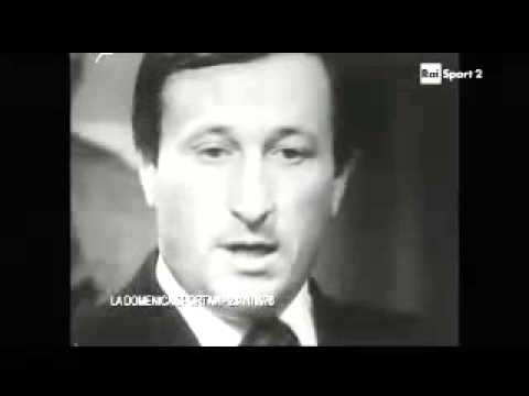 De Zan intervista Chiappella e Marchioro dopo Milan-Inter 1-1 (1976/77)