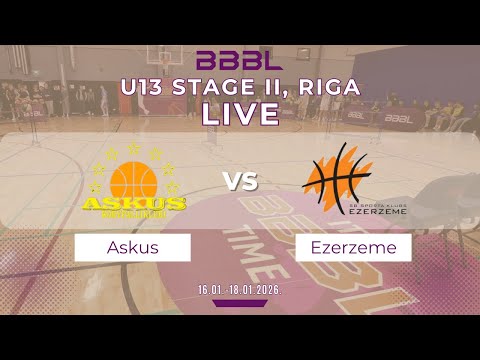 KK Askus Jetoil/Hiiumaa SPK 2013 vs Ezerzeme-Rezekne 2013 | BBBL U13 | Stage II