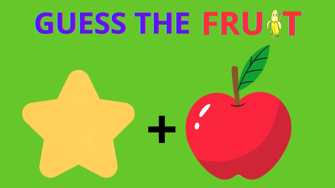 Can You Guess The FRUIT by Emoji 🍉🍇Emoji Quiz