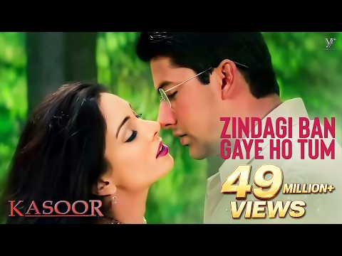 Zindagi Ban Gaye Ho Tum (Full 4K Video Song) | Udit Narayan, Alka Yagnik | Kasoor Movie