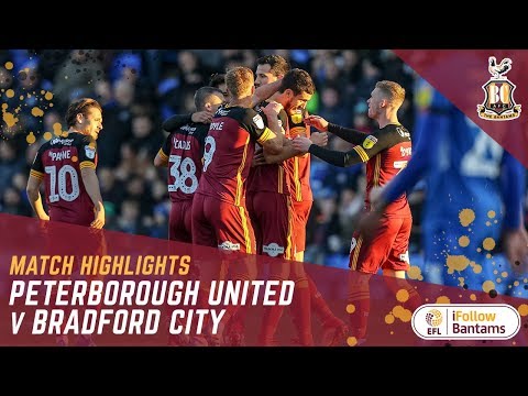 MATCH HIGHLIGHTS: Peterborough United v Bradford City
