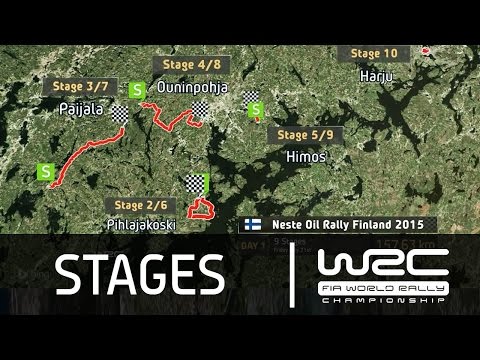 WRC - Neste Oil Rally Finland 2015: The Stages