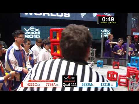 2015 VRC-MS Oppo Q111 -  (4221C 5233M) 74-Opportunity Div-VRC Middle School-VEX Worlds 2015