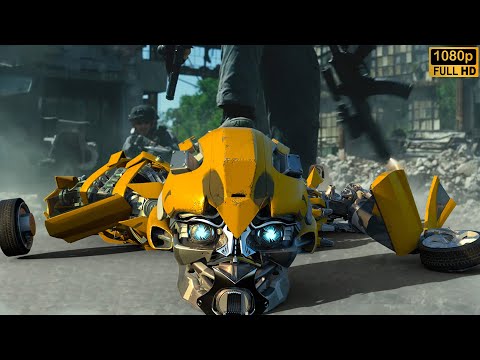 Transformers The Last Knight (2023) | First Battle Scene - Only Action | Paramount Pictures [HD]