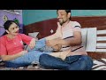 Golden Surprise For 🫢feet Feet With Golden Anklets Prank On Wife Foot Massage Prank