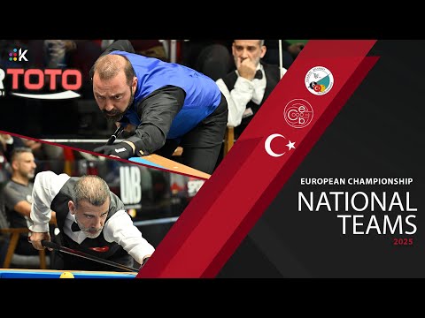 2025 European Championship Men National Teams - Final - TASDEMIR (TUR) vs POLYCHRONOPOULOS (GRE)