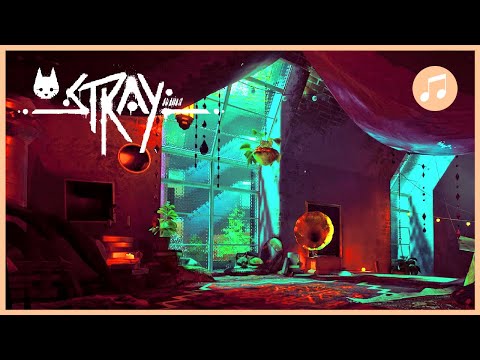 STRAY Clementine's Apartment Ambience | Original Radio Music | 1 HOUR