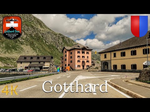 Driving Switzerland 🇨🇭 | Gotthard pass 4K Scenic Drive