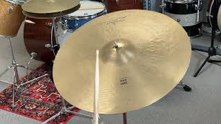 Video thumbnail for Zildjian A 22" Deep Ride Cymbal 3577g by Hawthorne Drum Shop