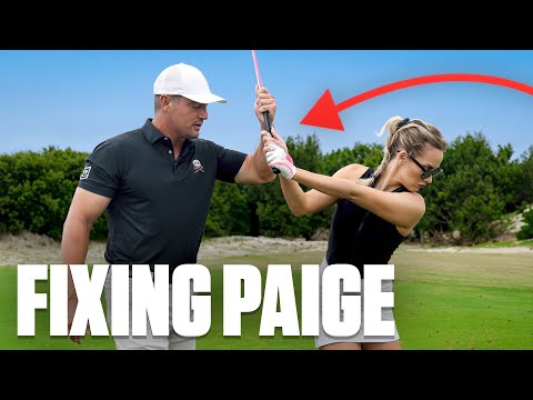 Watch Paige Spiranac Get a Golf Lesson From Bryson DeChambeau