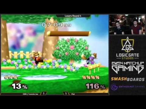 SOT #24 - EMG | Toronto Joe (Fox) vs Plat (Fox) - SSBM WSF