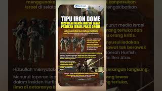 Hizbullah Tipu Sistem Iron Dome Israel hingga Buat Kerugian Besar, Serang Pasukan IDF dengan Drone
