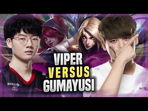 VIPER vs GUMAYUSI! - EDG Viper Plays Xayah ADC vs T1 Gumayusi Kai'sa! | Season 2022