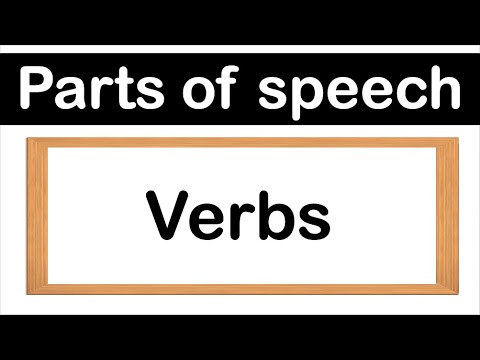 VERBS | Definition, Types & Examples | Parts of speech