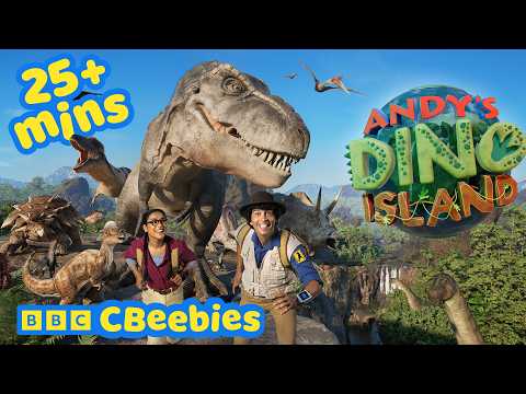 Andy's Dino Island Adventure Compilation 🦖🦕 | +25mins | CBeebies