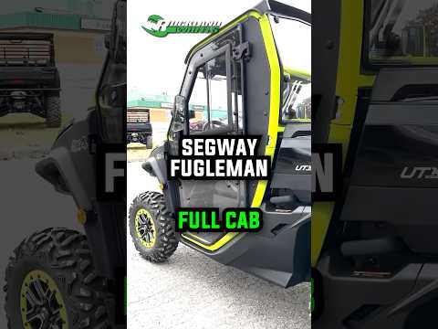 Stay warm from the elements this year with the @Segway Fugleman Full Cab! #rocklandwheels #segway