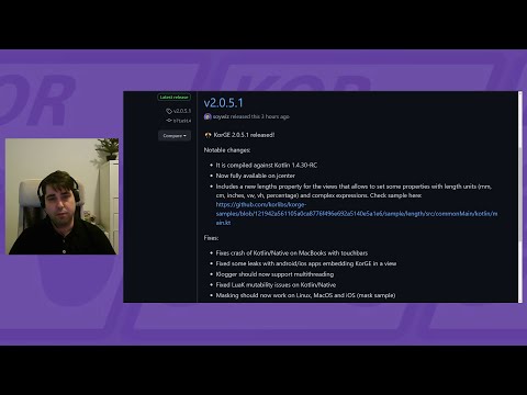 KorGE 2.0.5.1 : JCenter & new units for positions and dimensions
