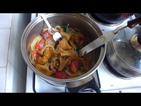 Cooking Chanterelles