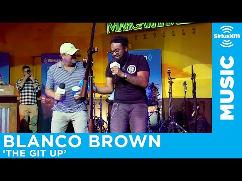 Blanco Brown Performs & Teaches the Dance to 'The Git Up' [LIVE @ Margaritaville]