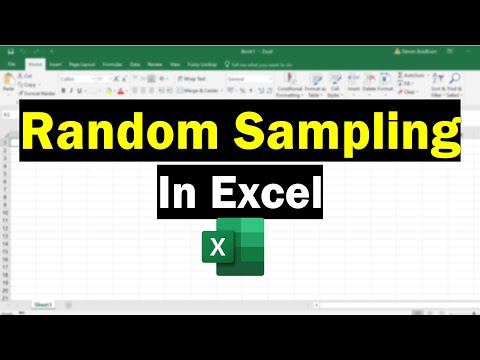How To Create A Random Sample In Excel (2 Methods!)