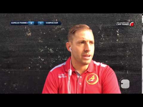 Aurelio Fiamme Azzurre 0-1 Campus Eur | Allievi Elite - 4ª | Intervista - Marinelli (AUR)