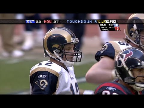 Ryan Fitzpatrick leads comeback victory in NFL debut | November 27, 2005 | Rams @ Texans