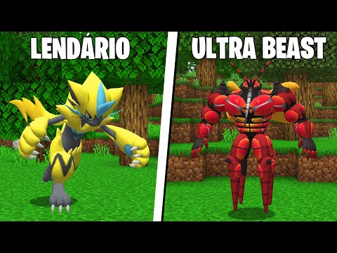 POKÉMON LENDÁRIO X ULTRA BEAST NO MINECRAFT PIXELMON